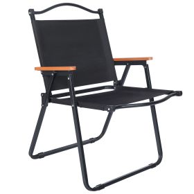 YSSOA Folding Camp Chair for Adults with Handle and Storage Bag, Large Size, 264lbs Load Bearing Collapsible Outdoor Furniture for Leisure, Beach (Color: As Pic)